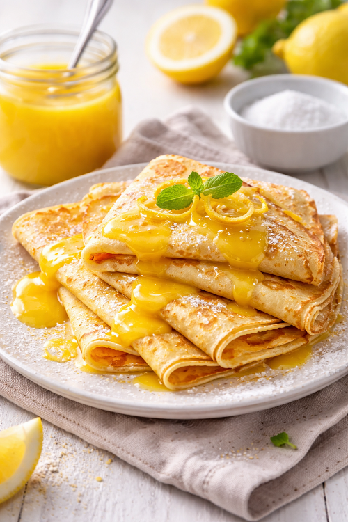 Crêpe au citron
