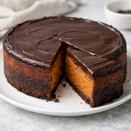 gâteau de patate douce au chocolat