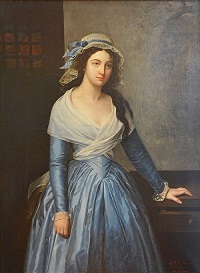 Charlotte Corday in prison Augusta Lebaron Desves